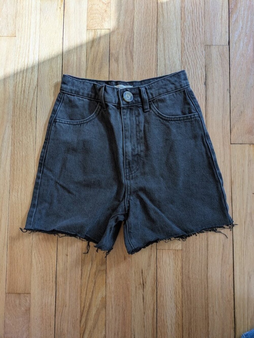 Whimsy + Row Denim Shorts  Black